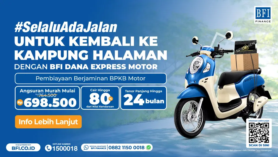 Paket Motor Reguler - Pinjaman Jaminan BPKB Motor